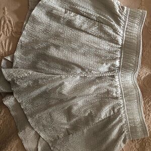 Avia Beige Textured Shorts